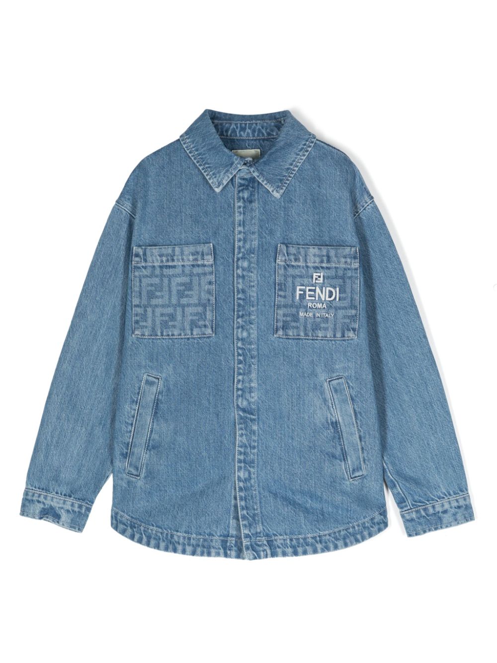 Fendi Kids Junior 셔츠